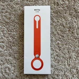 Apple AirTag Loop in Electric Orange